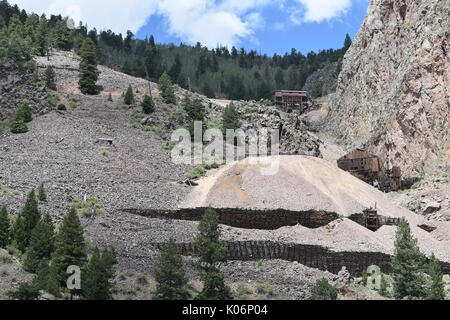 Le Rio Grande, Creede, Colorado Banque D'Images