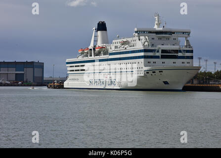Mme la Princesse Maria, St Peter Line, amarré à Helsinki Banque D'Images