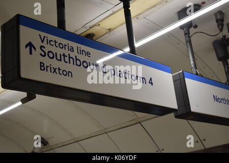 La station de métro à Brixton Banque D'Images