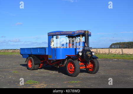 Échelle de 6 pouces vapeur Foden wagon Banque D'Images