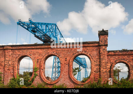 Middlesborough Transporter Bridge Banque D'Images