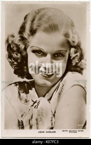 Jean Harlow Banque D'Images