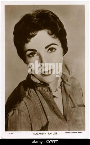 Elizabeth Taylor Banque D'Images