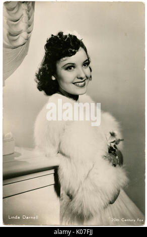 Linda Darnell Banque D'Images