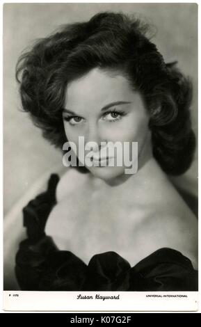 Susan Hayward (Edythe Marriner) (1917 - 1975), actrice américaine Date : Banque D'Images