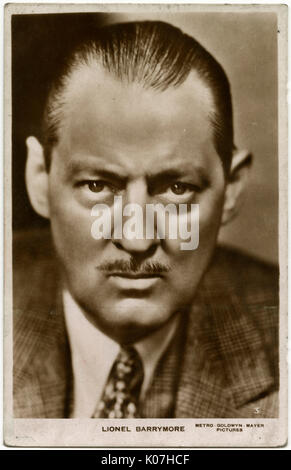 Lionel Barrymore Banque D'Images