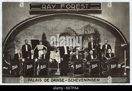 Ray Forest Band, Scheveningen, pays-Bas Banque D'Images