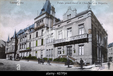 Palais grand-ducal, Luxembourg, Luxembourg Banque D'Images