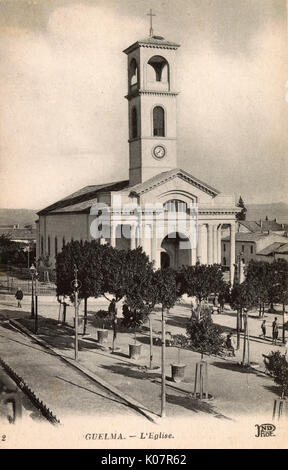 Église Saint Augustin, Guelma, ne Algérie Banque D'Images