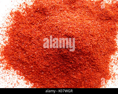 La poudre de piment rouge piquant Banque D'Images