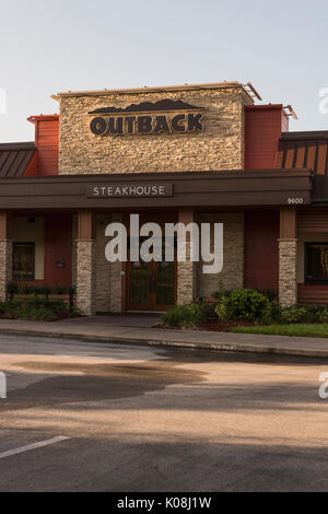 Outback Steakhouse Leesburg, Florida USA Banque D'Images