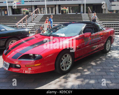 Une Chevrolet Camaro 1996 rouge Banque D'Images