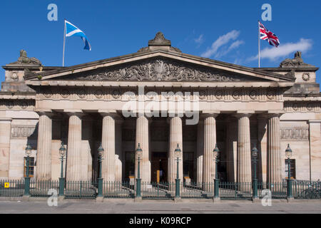 La Scottish National Gallery d'Édimbourg, en Écosse. Banque D'Images