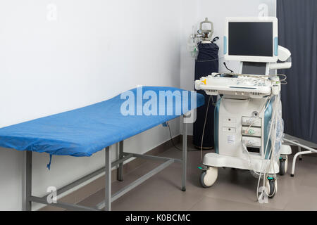 L'échographie médicale à l'hôpital de la machine Banque D'Images