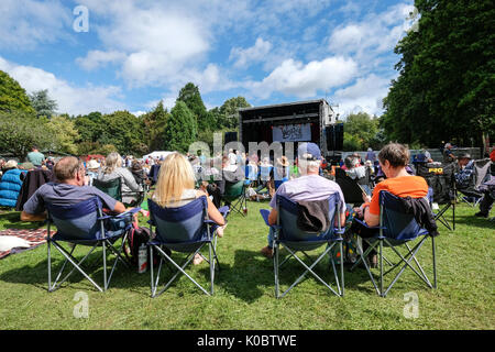 Weyfest music festival, le Centre de la vie rurale, Tilford, Surrey, Angleterre, le 19 août 2017 Banque D'Images