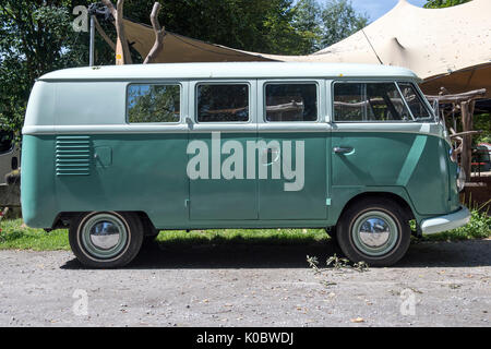 Bus oldtimer, parties de c Banque D'Images