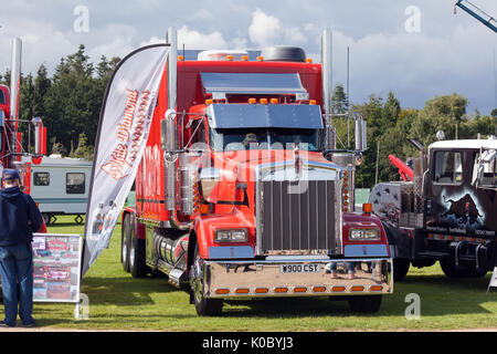 NORFOLK, UK - Août 19th, 2017 : Truckfest Norwich est un festival des transports au Royaume-uni basée autour de l'industrie du transport routier situé à Norfolk. Y compris les M Banque D'Images