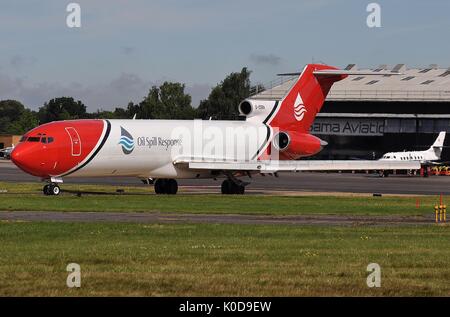 OIL SPILL RESPONSE LTD BOEING 727-200 G-L'OSRA Banque D'Images