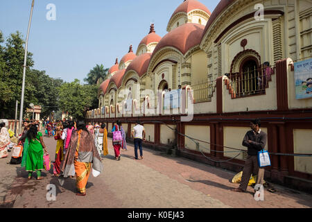 L'Inde, le Bengale occidental, Calcutta, temple de Kali Banque D'Images