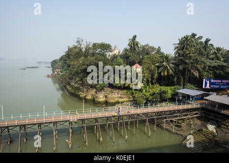 L'Inde, le Bengale occidental, Calcutta, Hughli river Banque D'Images