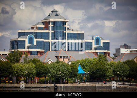 MediaCityUK à Manchester Salford Quays, port de Victoria Building, Salford Quays Banque D'Images