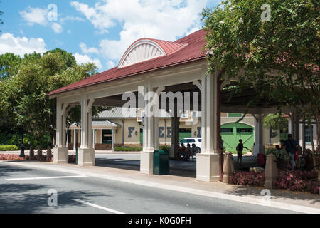 Port Orleans Riverside dans Walt Disney World, Orlando, Floride Banque D'Images