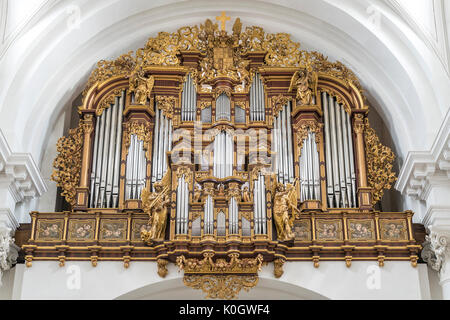 Des Kirchenorgel Fuldaer Dom Saint Salvator, Fulda, Hessen, Allemagne Allemagne | Cathédrale de Fulda, orgue de l'église Sankt Salvator, Fulda, Hesse, Allemagne Banque D'Images