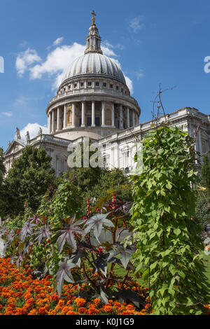 La Cathédrale St Paul, London, UK Banque D'Images
