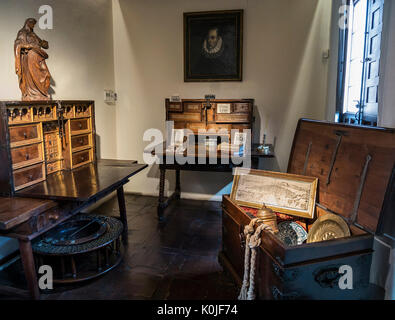 Museo Casa de Cervantes. Alcalá de Henares. Madrid. España Banque D'Images