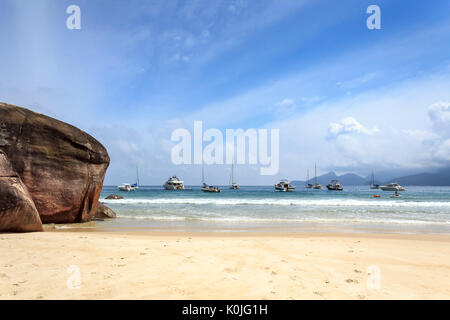 Plage de Lopes Mendes à Ilha Grande - Angra dos Reis Banque D'Images