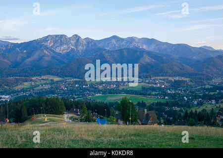 Big Tatry à la Pologne et la Slovaquie. Les animaux sauvages, belle nature, lacs et rivières. 2017 Banque D'Images