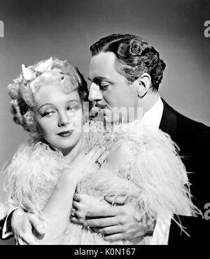 Le GRAND ZIEGFELD 1936 MGM film avec Myrna Loy et William Powell Banque D'Images