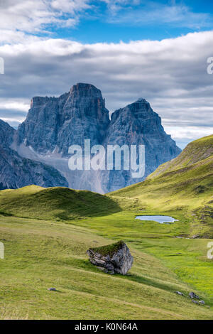 Mondeval, Dolomites, Cortina d'Ampezzo, Belluno, Italie, Vénétie Banque D'Images