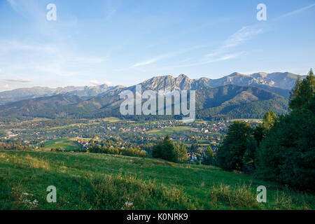 Big Tatry à la Pologne et la Slovaquie. Les animaux sauvages, belle nature, lacs et rivières. 2017 Banque D'Images