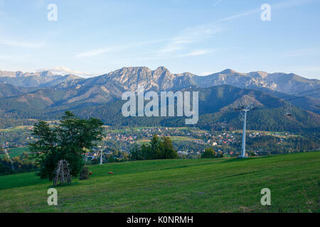 Big Tatry à la Pologne et la Slovaquie. Les animaux sauvages, belle nature, lacs et rivières. 2017 Banque D'Images