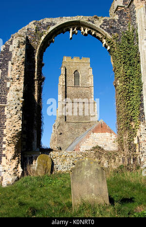 St Andrew's Church, Covehithe Banque D'Images