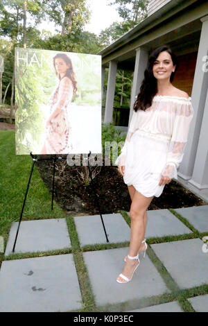 Magazine Hamptons célébration pour couvrir star Katie Lee à Sag Harbor, New York. Avec : Katie Lee Où : Sag Harbor, New York, United States Quand : 21 juillet 2017 : Crédit d'Izzy/WENN.com Banque D'Images