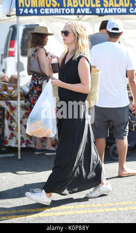 Candice accola le roi va au marché de fermiers avec sa famille comprend : Candice Accola Roi Où : Los Angeles, California, United States Quand : 23 juillet 2017 Source : WENN.com Banque D'Images