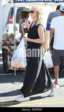 Candice accola le roi va au marché de fermiers avec sa famille comprend : Candice Accola Roi Où : Los Angeles, California, United States Quand : 23 juillet 2017 Source : WENN.com Banque D'Images