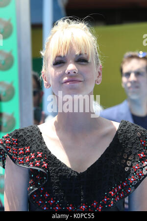 La première mondiale du film "L'EMOJI" avec : Anna Faris Où : Los Angeles, California, United States Quand : le 23 Juil 2017 Credit : FayesVision/WENN.com Banque D'Images