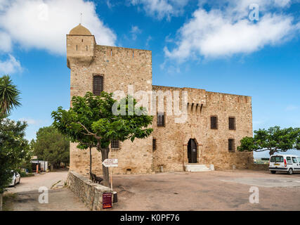 Fort de Matra, forteresse génoise, 15e siècle, siège du Musée, Jerome-Carcopino à Aleria, Haute-Corse, Corse, France Banque D'Images