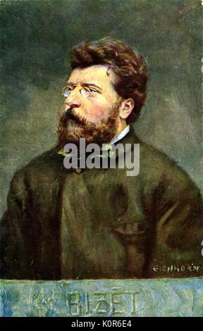 Georges Bizet, Compositeur Français, 1838 - 1875 Photo Stock - Alamy