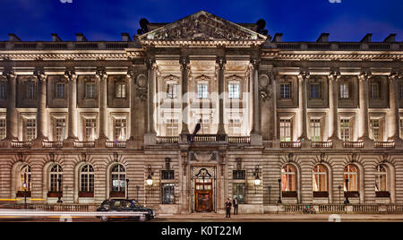 Club RAC - crépuscule, Pall Mall, London Banque D'Images