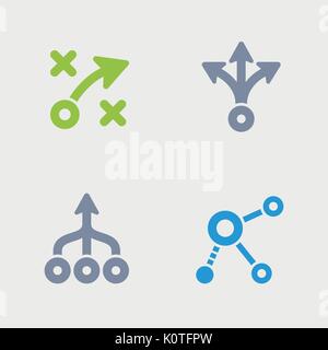 Un ensemble de 4 un pixel-perfect icônes conçu sur une grille de 32x32 pixels. Illustration de Vecteur