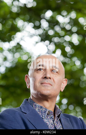 Edinburgh, Royaume-Uni. Août 24, 2017. Jim Al-Khalili, OBE, le physicien théorique iraquien britannique, auteur et communicateur, apparaissant à l'Edinburgh International Book Festival. Crédit : GARY DOAK/Alamy Live News Banque D'Images