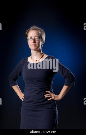 Edinburgh, Royaume-Uni. 24 août 2017. Elly bleu, l'écrivain américain et location activiste, apparaissant à l'Edinburgh International Book Festival. Gary Doak / Alamy Live News Banque D'Images