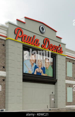 Paula Deen's Restaurant, Broadway at the Beach, Myrtle Beach en Caroline du Sud aux États-Unis. Banque D'Images