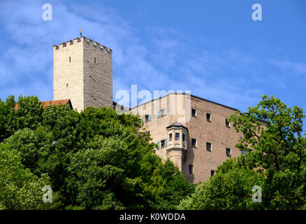 Château Burg Falkenstein, forêt de Bavière, Allemagne Banque D'Images