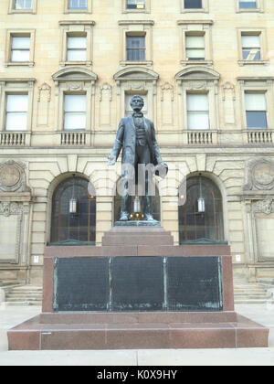 Abraham Lincoln par Max Kalish Cleveland Municipal School District DSC07947 Banque D'Images