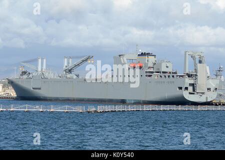 T-AKR-300 USNS BOB HOPE, UN VÉHICULE CLASSE BOB HOPE CARGO de la Marine américaine. Banque D'Images